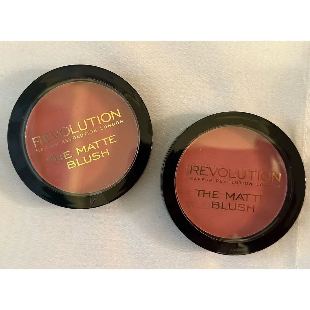 Revolution The Matte Blush Powder Set of 2 “Fusion” NEW - Picture 1 of 3